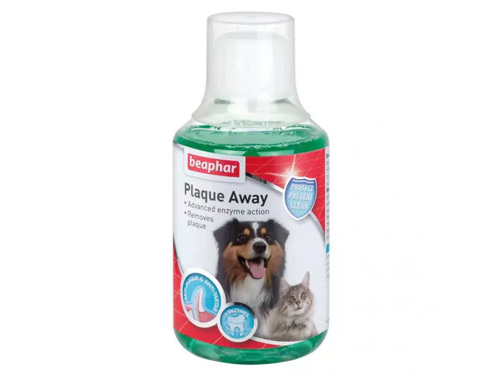 Beaphar Plaque Away Mouthwash - 250ml - Dog & Cat Dental Care
