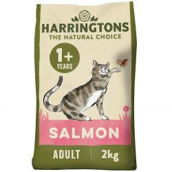 Harringtons Cat 4x2Kg - Salmon - Adult Dry Cat Food