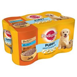 Pedigree 6x400g Mixed in Jelly - Wet Puppy Food
