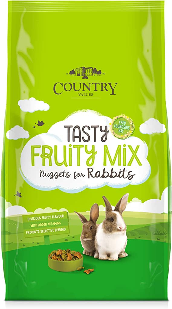 Country Value 1.5kg Fruity Nuggets - Rabbit Food