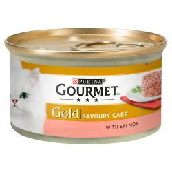 Gourmet Gold Savoury Cake Salmon - Cat Wet Food
