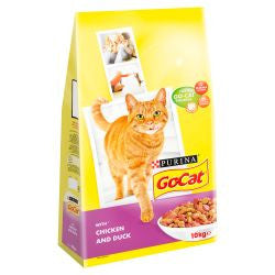 Go-Cat 10Kg - Chicken and Duck - Adult Dry Cat Food