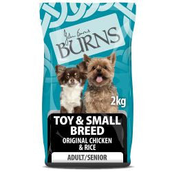 Burns Adult Small & Toy Breed Chicken & Rice  2kg - Dry Dog Food