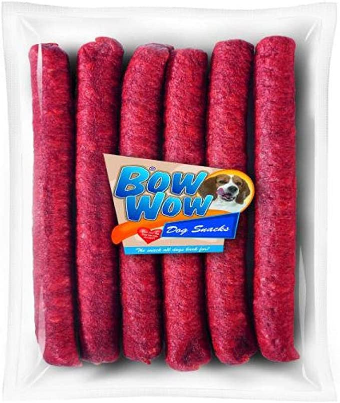Bow Wow 6x170g  Beef & Collagen Flavour  Pudding Stick