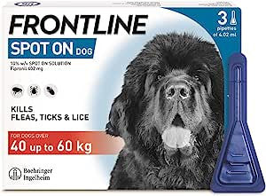 Frontline Spot On - 3 Pipettes - Extra Large Dog - Flea & Tick Treatment