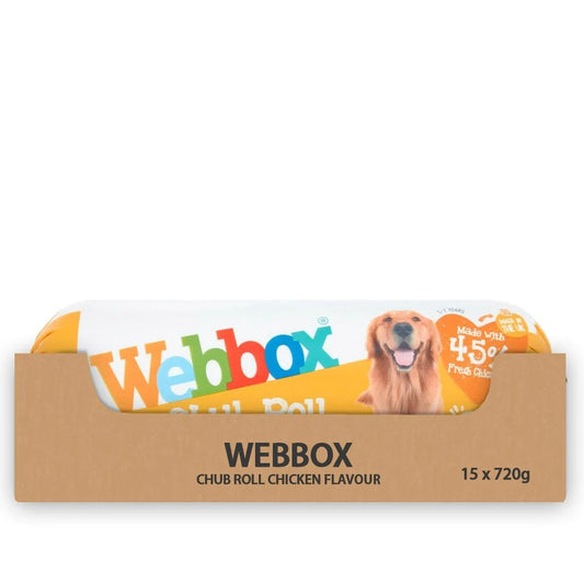 Webbox 15x720g Chub Chicken - Dog Wet Food