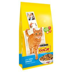 Go-Cat 10Kg - Tuna, Herring & Vegetable - Adult Dry Cat Food