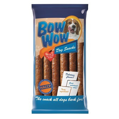 Bow Wow 6x170g Insect & Collagen Bacon flavour Pudding Stick