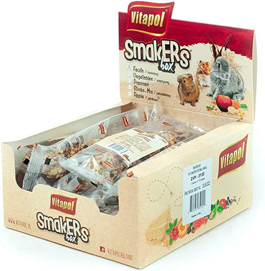Vitapol 12 x 45g  Smakers Sticks - Small Animal Treats