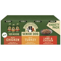 James Wellbeloved 12x400g Senior Turkey, Lamb & Chicken
