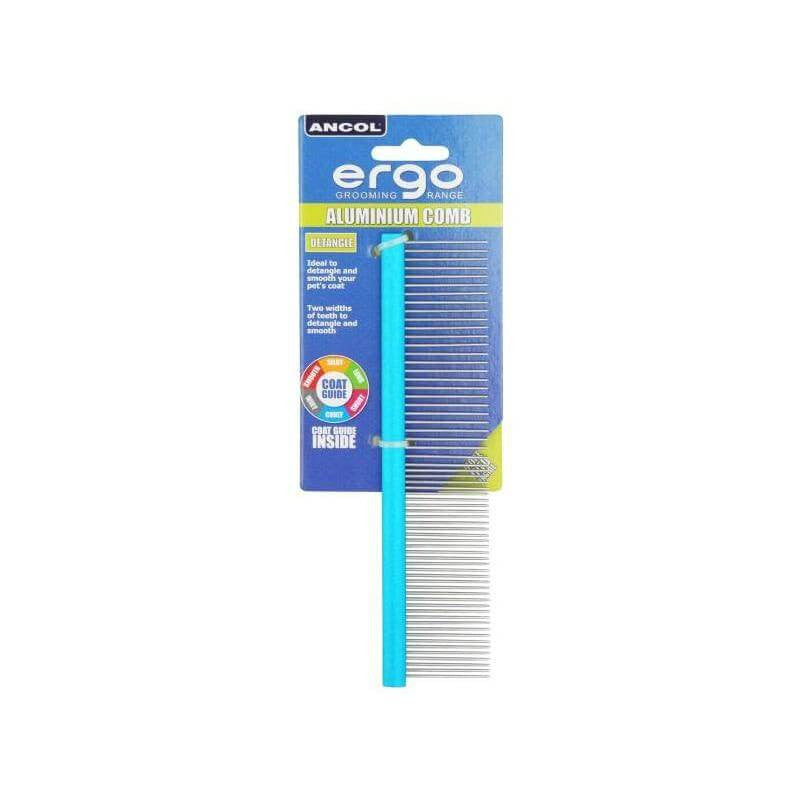 Ancol Dog Grooming Course Metal Comb Medium