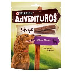 Adventuros Strips Venison | Dog Treats
