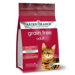 Arden Grange Cat Grain Free 4Kg - Chicken & Potato - Adult Dry Cat Food
