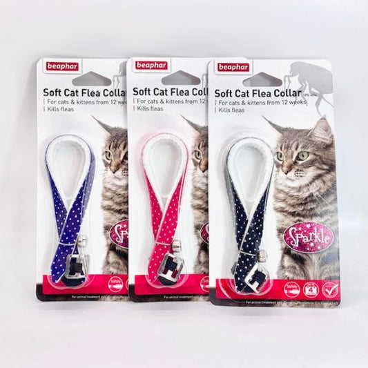 Beaphar Soft Flea & Tick Collar Sparkle - Cat Care Treatment