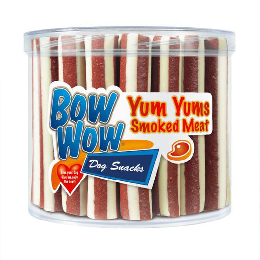 Bow Wow 35x40g Yum Yums Smoked Meat