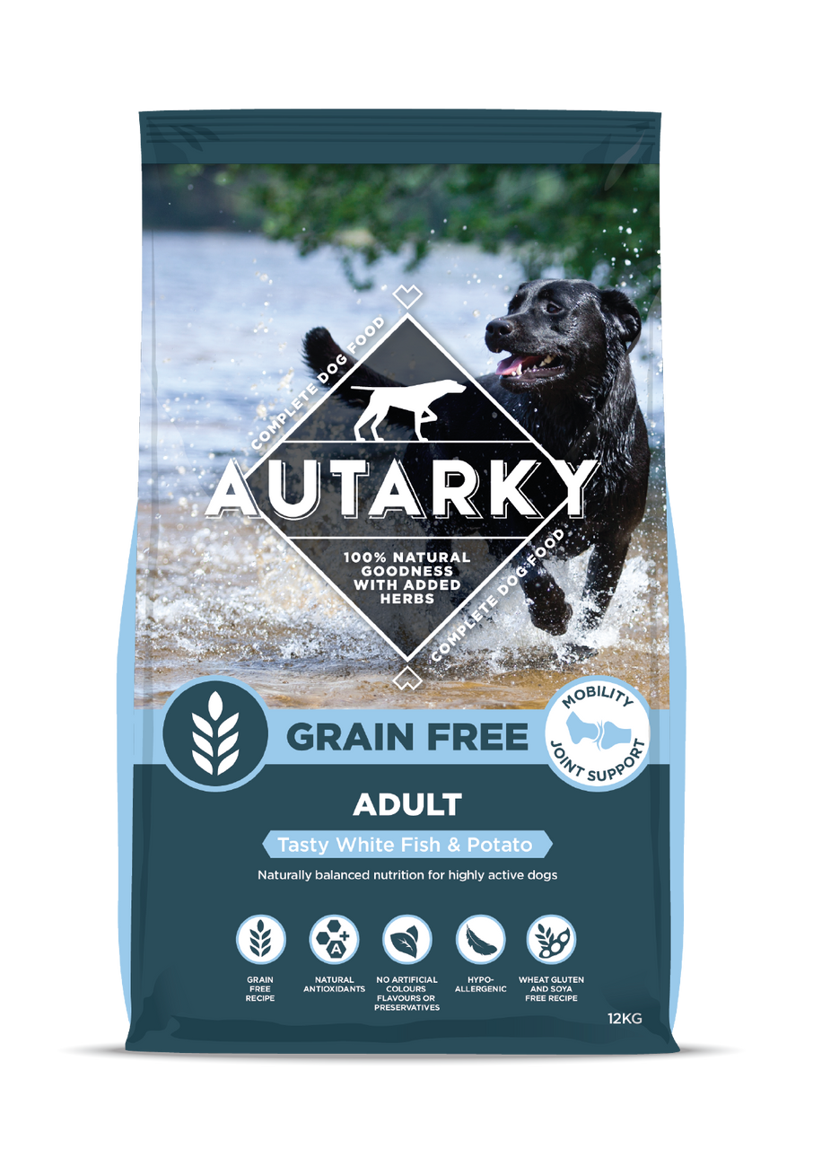 Autarky Adult White Fish & Potato 12kg -  Dry Dog Food