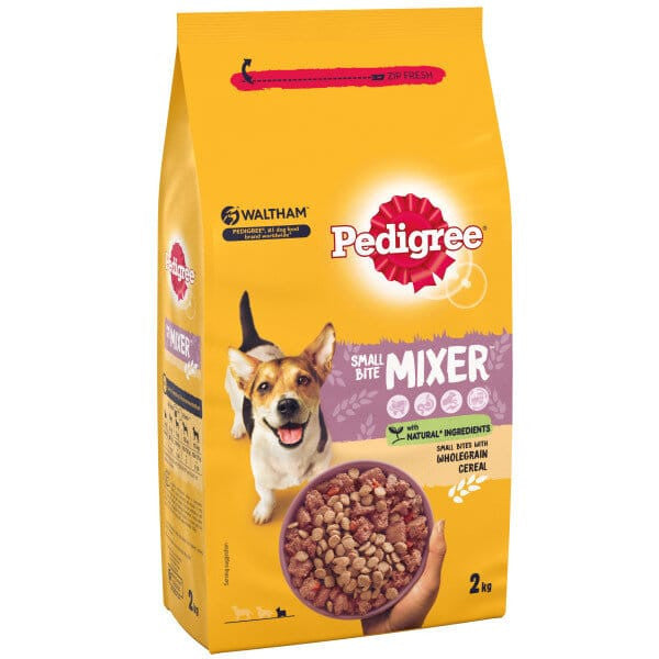 Pedigree Small Bite Mixer 2kg - Dry Dog Food