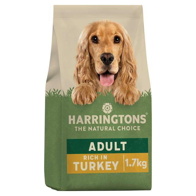 Harringtons Adult Dog Turkey & Vegetable 1.7kg  - Adult Grain Free Dry Dog Food
