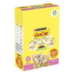 Go Cat Junior Dry Cat Food Chicken Milk & Vegetable 750g