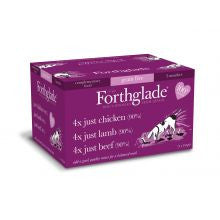 Forthglade Just 90% 12x395g Grain Free Multipack - Wet Dog Food