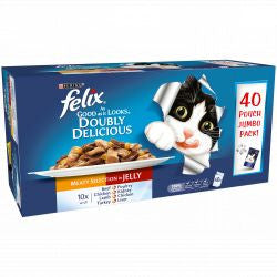 Felix As Good As It Looks Doubly Delicious Pouches - Wet Cat Food
