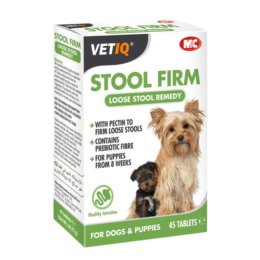 Vetiq 45 Tablets Stool Firm - Dog Care &Treatments