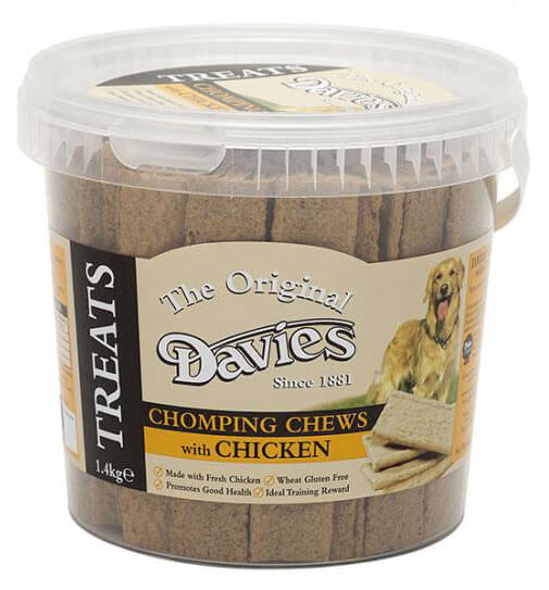 Davies 1.4kg Chomping Chews with Chicken