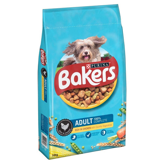 Bakers Adult Chicken & Vegetable 14kg - Dry Dog Food