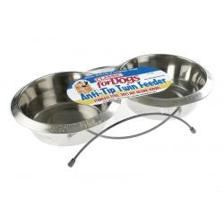 Classic Twin Feed & Dishes - Dog Feeders