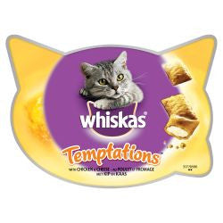 Whiskas Temptations Chicken & Cheese 8 x 60