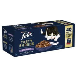 Felix Tasty Shreds Mixed Selection in Gravy | Wet Cat Food