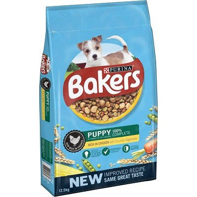 Bakers Complete Chicken & Vegetable 12.5kg - Dry Puppy Food