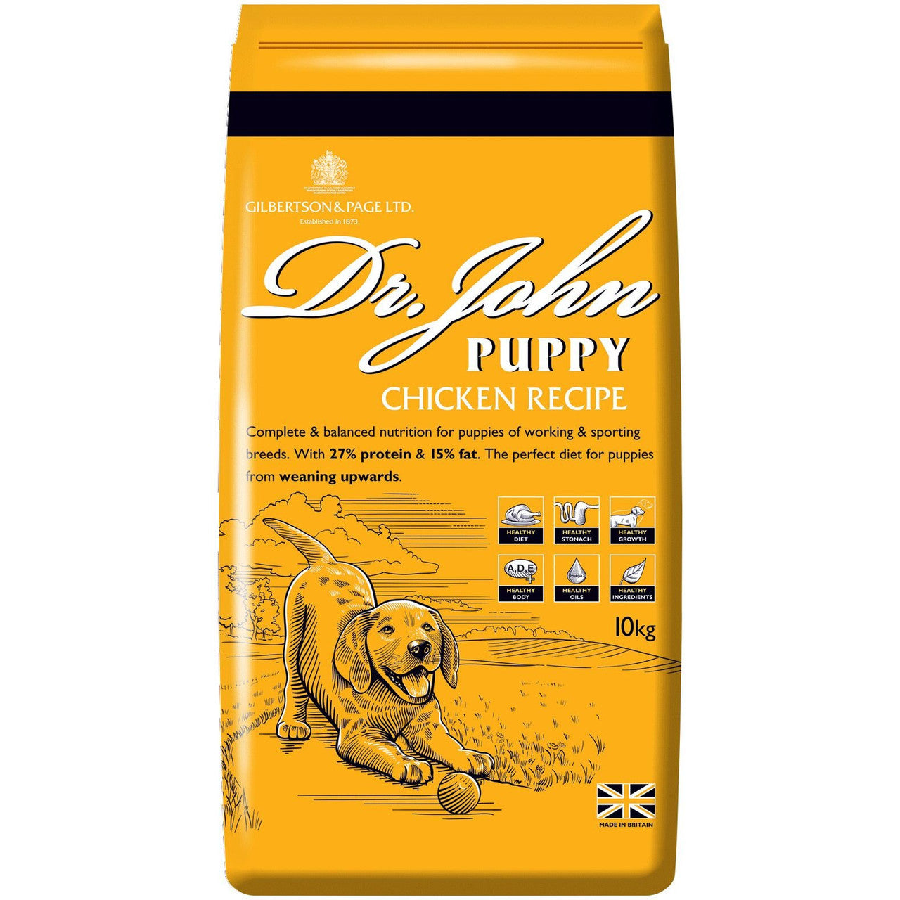 Dr John Chicken 10kg - Dry Puppy Food