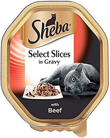 Sheba Alu Select Slices in Gravy with Beef - Wet Cat Food