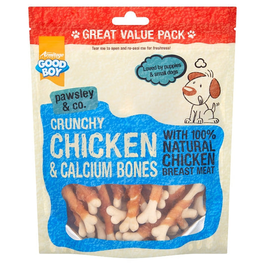 Good Boy Chicken & Calcium Bones 350g - Dog Treats