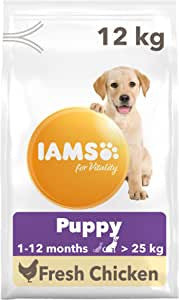 IAMS For Vitality  For Large Breed Puppy 12kg with Fresh Chicken