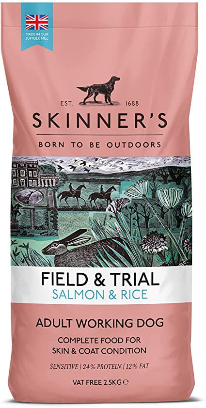 Skinner's Field and Trial 2.5kg Salmon and Rice Hypoallergenic - Adult Dry Dog Food