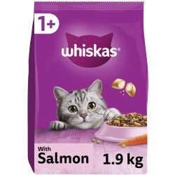 Whiskas 1+  Cat Complete Food with Salmon | whiskas kitten food