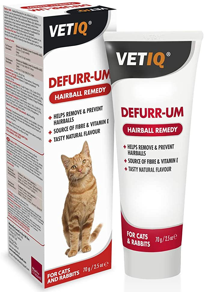 Vetiq 70g Defurr-Um Plus Paste FurBall  Protection -  Cat & Kitten