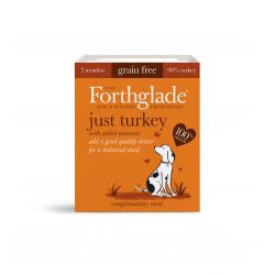 Forthglade  18x395g Just Turkey Grain Free - Wet Dog Food