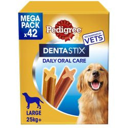 Pedigree 42 Sticks Large Dentastix Daily Care - Adult Dog Treats
