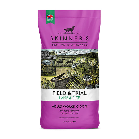 Skinners Field & Trial Lamb & Rice 15kg - Dry Dog Food