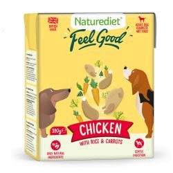 Naturediet Feel Good Chicken with Rice & Carrots | Wet Dog Food