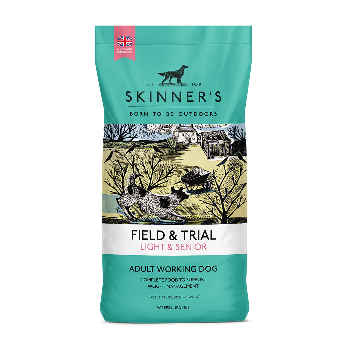 Skinners Field & Trial Light & Senior 15kg - Dry Dog Food