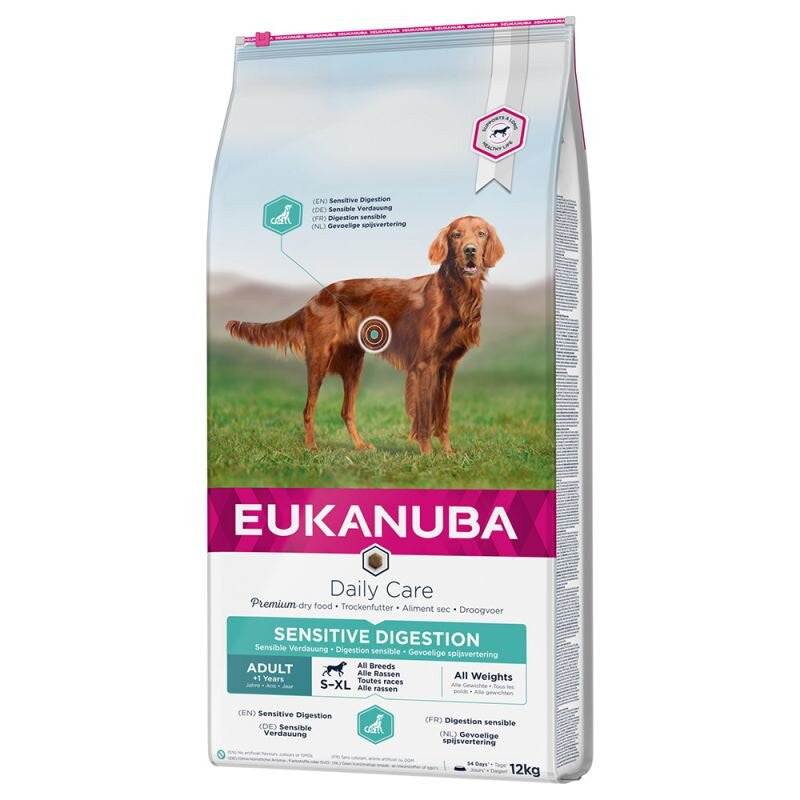 Eukanuba Daily Care Sensitive Digestion 12kg - Dry Dog Food