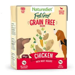 Naturediet Feel Good Grain Free Chicken | Wet Dog Food