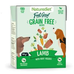 Naturediet Feel Good Grain Free Lamb - Wet Dog Food