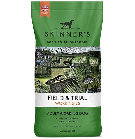 Skinner's Field & Trial Working 26 15kg - Dry Dog Food