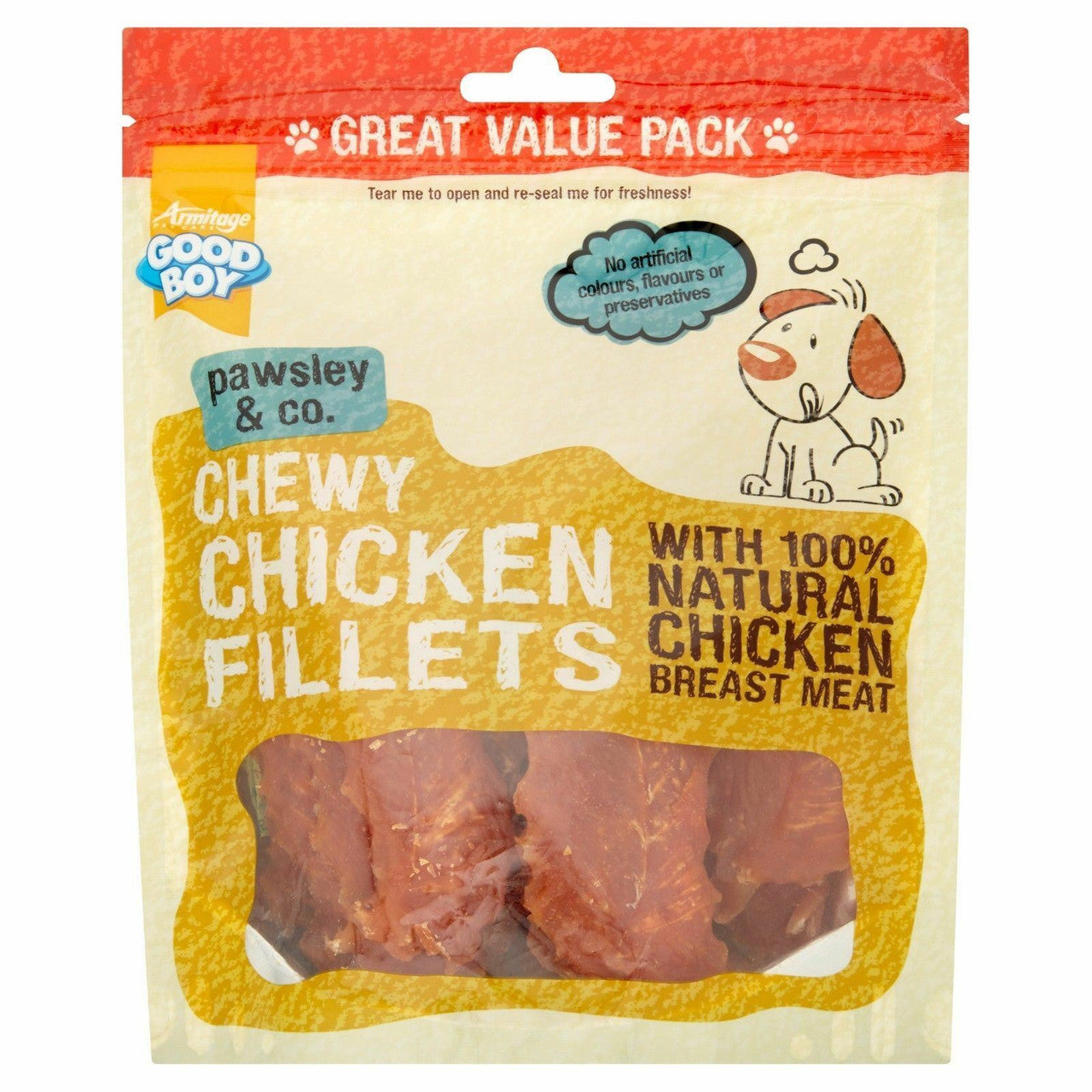 Good Boy 320g Chewy Chicken Fillets Value Pack