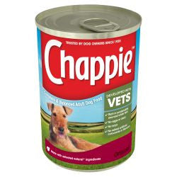 Chappie 12x412g Original Tins - Adult Wet Dog Food